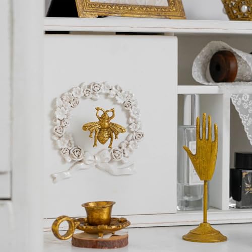 Soffee Design Vintage Gold Bee Knobs for Cabinets & Drawers