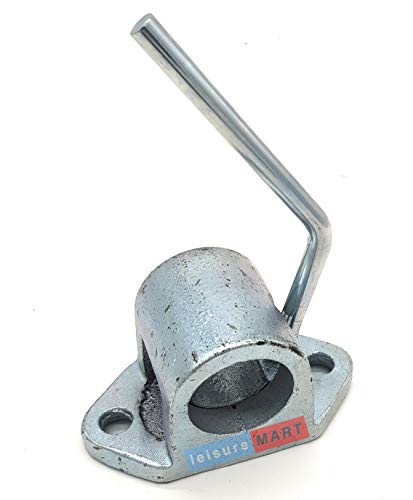 leisure MART Trailer jockey wheel 42mm cast steel heavy duty clamp Pt no. LMX1091