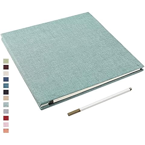 Yopih Linen Fabric Photo Album for Memories Cover