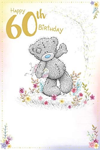 Me To You Bear Tatty Teddy Tying Present Birthday Card - View #14