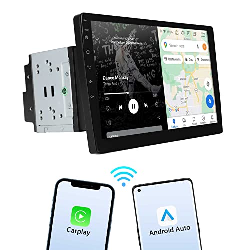 Car Audio 2 Din eonon Q03Pro 10.1 Pulgadas IPS 2.5D Android 10 GPS Sat Nav DSP Bluetooth 3GB+32GB CarPlay Incorporado Android Auto Support...
