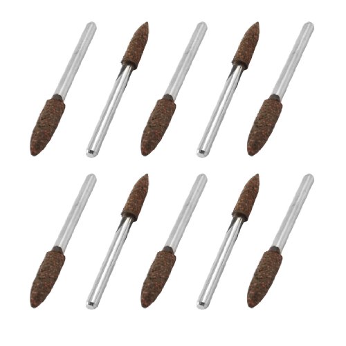 Aexit 10 Pcs Abrasives Polishing Tool 15mmx4.5mm Cone Felt bo-bs for Electric Power Drill Model:54as105qo378