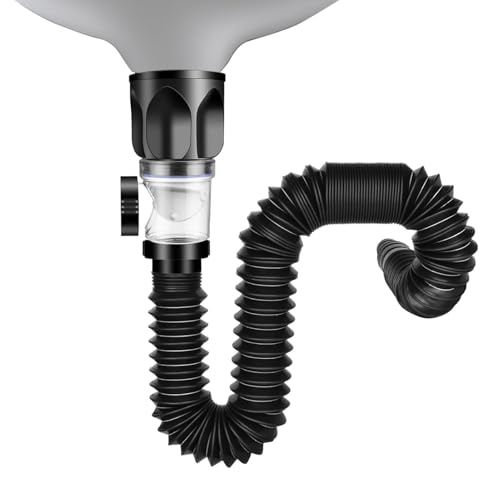Genérico Extensión de de Lavado de tubería de Drenaje - Reemplazo de Flexible | 1 1/2 Pulgada Conexión de Tubo de Agua tuberías de Agua Instalación Reparación de Sellado Salida de Sellado Dre