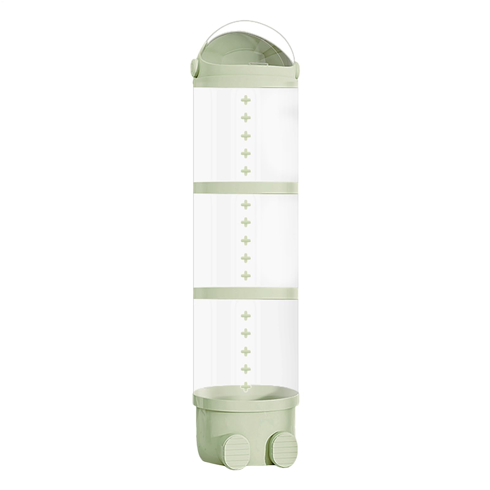 Genérico Tubo de almacenamiento de animales de peluche | cubo de transparente, organizador para niños de 14.12 pulgadas con diseño apilable, material duradero, soporte para animales
