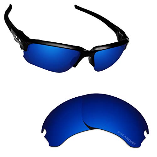 Image of Alphax Polarized Replacement Lenses for Oakley Si Speed Jacket OO9228 Sunglasses - Glare Reduction | Precision Cutting