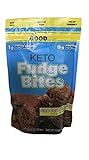 Keto Fudge Bites - Delicious Low-Carb to-go Chocolate Snacks | Non GMO, Gluten Free, Paleo Togo...