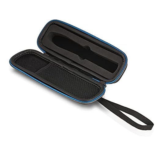 Wicked Chili Tasche kompatibel mit Bite Away - Hard Case für elektronischen Stichheiler gegen Juckreiz - Premium Schutzhülle, Etui für Mückenstichheiler mit Zubehörfach, schwarz