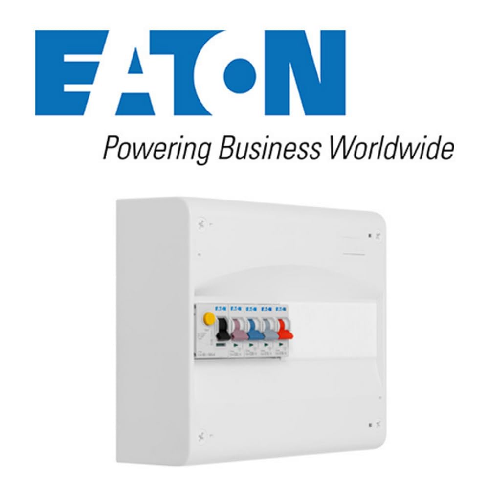 EATON - Cuadro 1 fila preequipado 1 inter. diff. 63A tipo A + 4 disyuntores