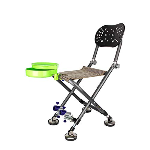Sedia da Campeggio Pieghevole All'aperto, sedile Pieghevole Portatile leggero con Tenda pieghevole con supporto per bicchiere, sedia da pesca, sedia da picnic all'aperto-50*50*90/120CM-blu marino-2