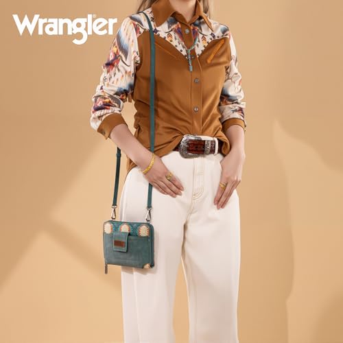 Image of Wrangler Crossbody Wallet Purse Women's Cellphone Bag with RFID Card Slots