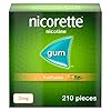 Nicorette Fruitfusion Gum 2mg Pieces 210 New-Stop Smoking AID