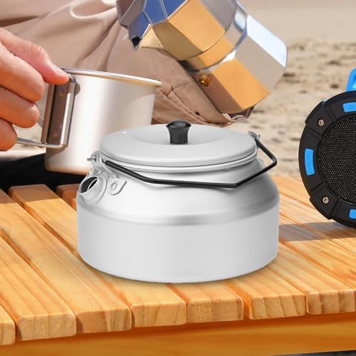 Bouilloire de camping alu 1L : fini le calvaire de l'eau longue à bouillir en rando