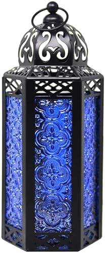 VELA LANTERNS Moroccan Candle Lantern Decorative Candle Holder fo...