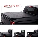 North Mountain Soft Roll Up Tonneau Cover, Compatible with 2017-now F-250/F-350/F-450 Super Duty...