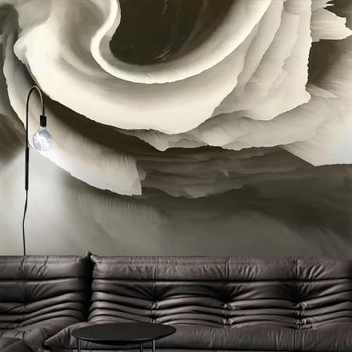 Papier peint 3D salon et chambre à coucher décor mural géométrique abstrait moderne