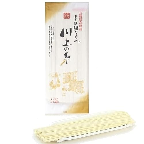 株式会社川上製麺 手延べ細うどん6食(200g×3袋) /