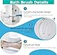 2 Pcs Toilette Aids Set für Wiping für Wiping Include Long Handle Butt Wiper Dusche Bürste Portable Bidet und eine Aufbewahrungstasche Komfort selbst wischen Badezimmer Werkzeug für Behinderte Ältere