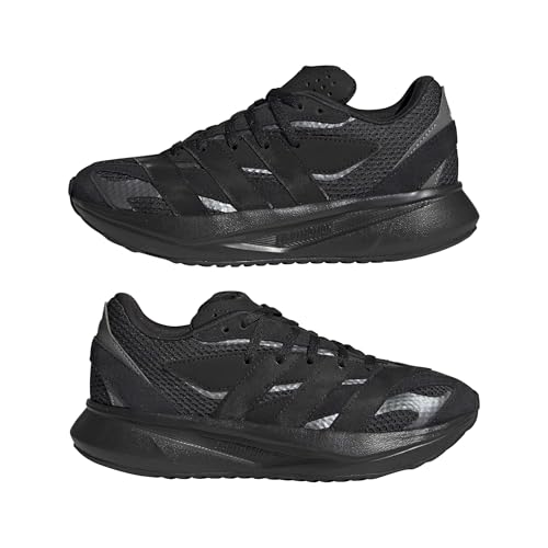 adidas Mixte Enfant Lightblaze Junior Shoes, Core Black/Core Black/Iron Metallic, 39 1/3 EU