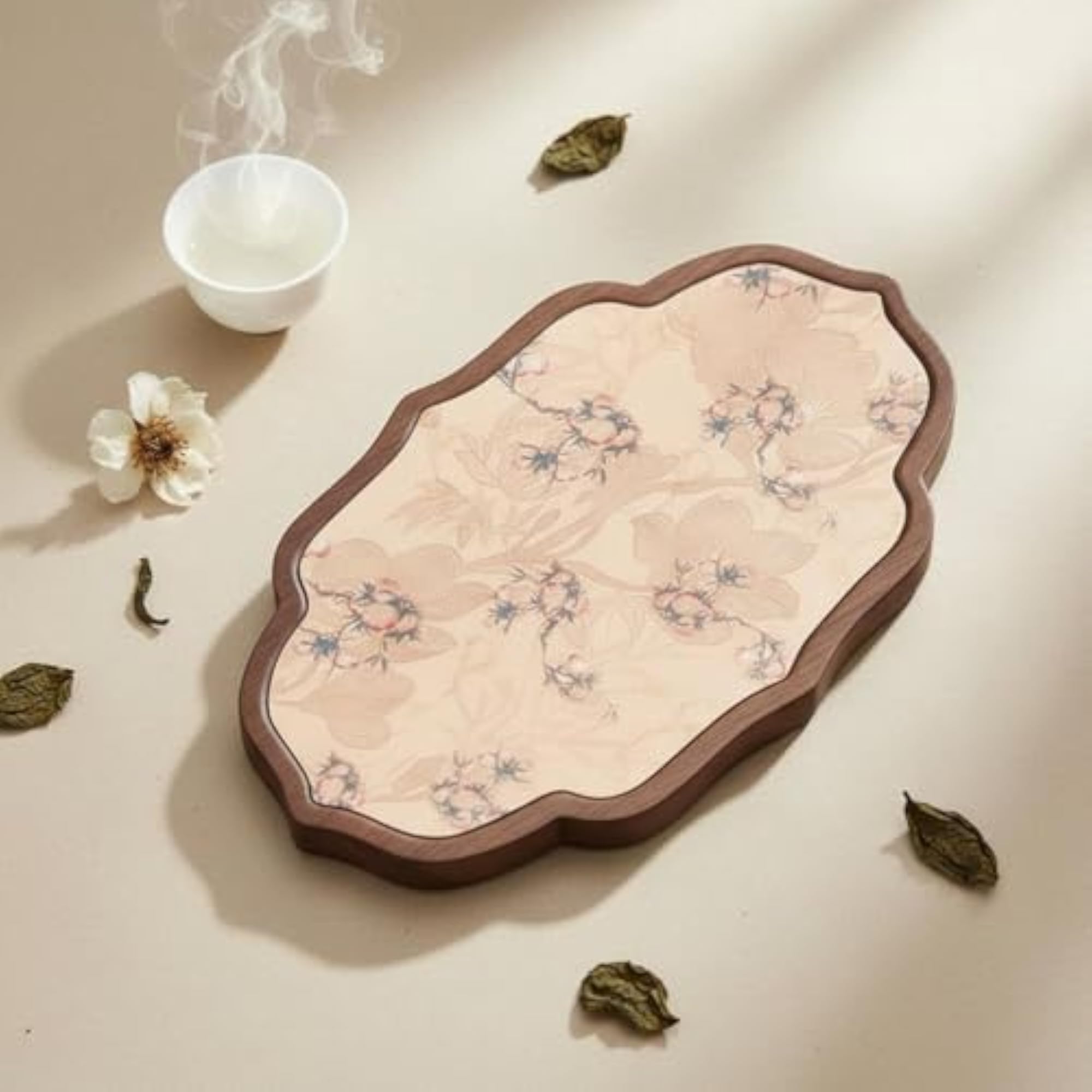 Waterproof Chinese Design Tea Tray