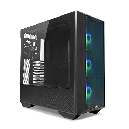Image of Lian Li Aluminium Lancool Iii RGB Mid-Tower Computer Casei Gaming Pc Cabinet- Black|Supports-Eatx /ATX /Micro-ATX /Mini-Itx|Pre-Installed 3X140Mm Argb Front Fans&1X140Mm Pwm Rear Fan-G99.Lan3Rx.in