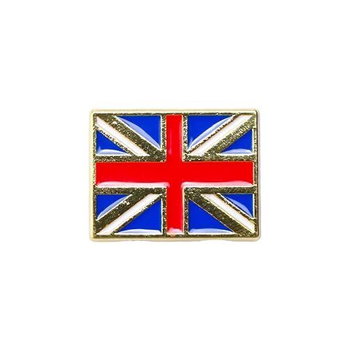 Union Jack Enamel Pin, British Flag Pin Brooch, Gift For British Travelling Lover Traveler, UK Travel Souvenir Brooches, Wanderlust Lapel Badge, England Accessories