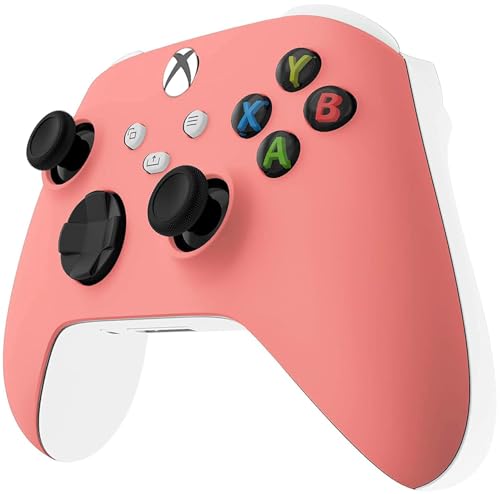 Image of Custom Controllerzz Wireless Controller for Microsoft Xbox Series X /S & Xbox One - Custom Soft Touch Feel - Custom Xbox Series X /S Controller (X /S Coral)