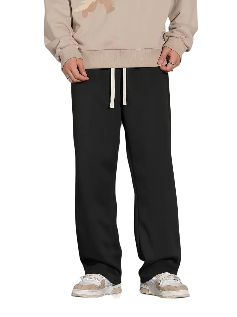 dockstreet Mens Baggy fit Jogger/Sweatpants .| Open Bottom 