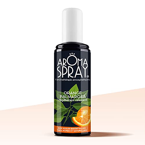 AROMASPRAY® - Spray d'Ambiance - Aromathérapie - Orange Palmarosa - Huiles Essentielles 100% pures et naturelles - 100 ml – vue 2