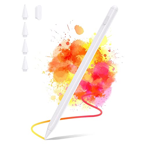 Stylus Pen Compatible with iPad 2018-2023, 10min Charge, Palm Rejection, ...