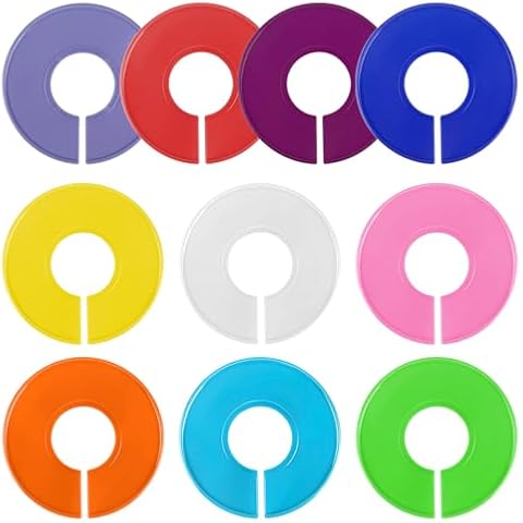 Mozeat Lens 10 Pcs Closet Dividers for Organising Clothes Cover