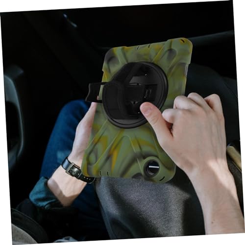 Étui protecteur camouflage antichoc housse rotative pour Tab avec support