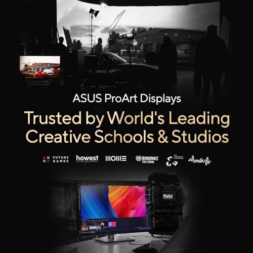 Image of ASUS ProArt Display 27 inch 4K OLED USB-C Professional Monitor (PA279CDV) - QD-OLED, 120Hz, HDR10, 99% DCI-P3, ΔE < 1.5, Calman Verified, USB-C (96W PD), AutoKVM, Ergonomic Stand, Mac, 3yr Warranty