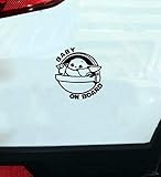 Fügen Sie dieses niedliche Design einem Autofenster oder fast jeder flachen Oberfläche hinzu.