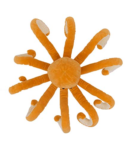 Polvo Marrom Claro 10 Tentáculo 30cm Altura Pelúcia Fofytoys