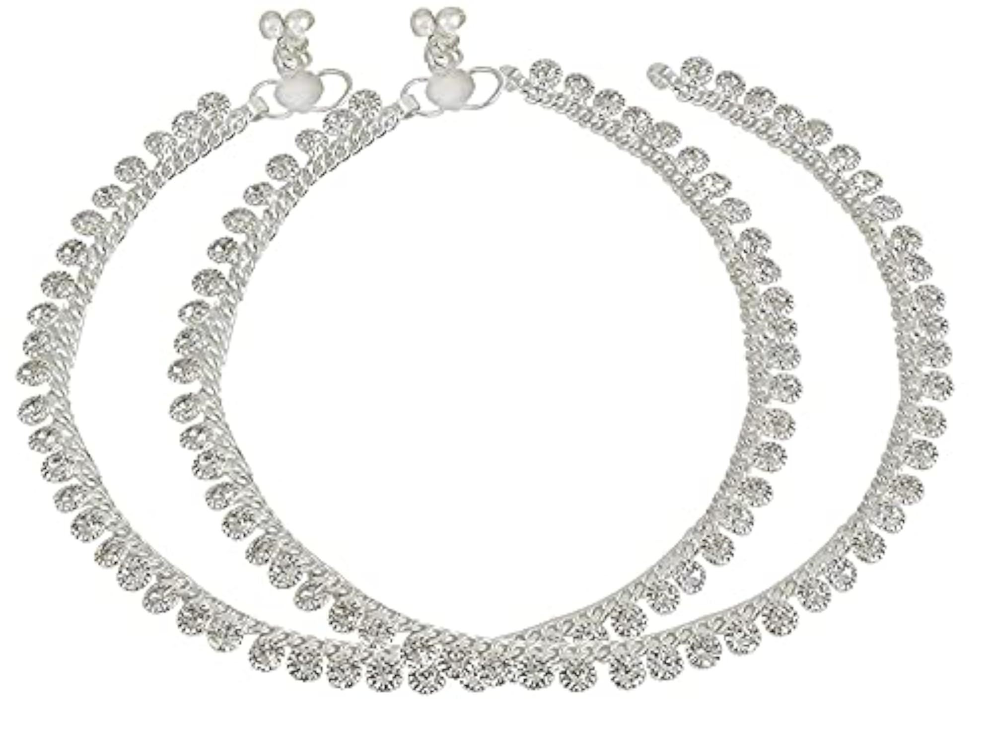 Women's Pure Sterling Silver Payal Anklet