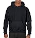 Produktbild Gildan Herren Sweatshirt Gildan Adult 50/50 Cotton/Poly. Hooded Sweat, Einfarbig, Gr. Medium, Schwarz