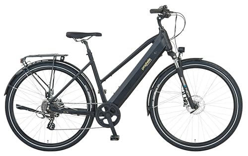 Prophete Entdecker 2.0 Trekking E-Bike 28 Zoll - 360 Wh - Integrierter Akku - Heckmotor - 8-Gang Kettenschaltung - HDY. Scheibenbremse - Rahmenhöhe 50 cm