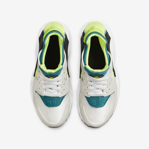 Nike Boys Huarache Run Grade-School (654275-045, Phantom/Bright Spruce/Black/Volt) Size 4.54