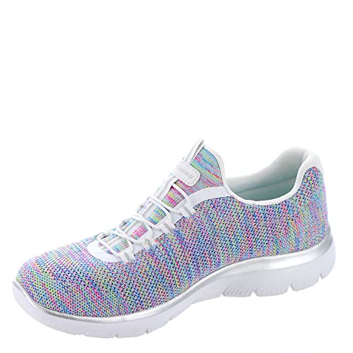 Skechers Sport SummitsForever Glowing Womens Sneaker 65 BM US WhiteMulti