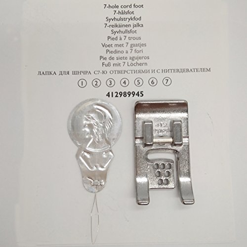 Prensatelas HONEYSEW 7 Canal para Cording miniatura 2