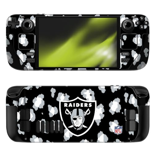 Skin Steam Deck OLED NFL Raiders pour jouer avec style dans les transports et entre amis