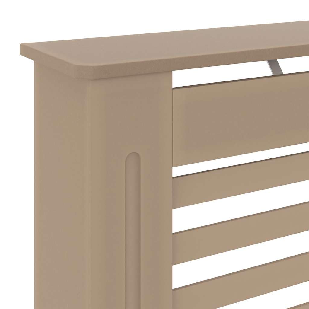 Okładzina grzejnika MDF 78 cm z poziomymi listwami do salonu, wytrzymałe akcesoria do grzejników, trwały uchwyt ścienny, praktyczna osłona termostatu, zaworu i rury