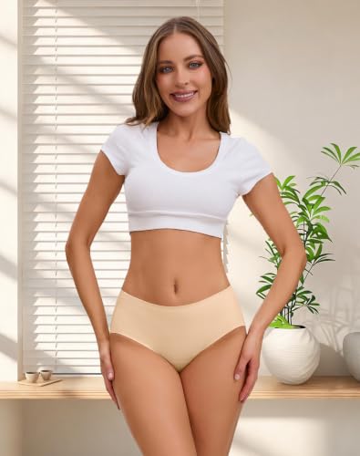Image of INNERSY Women's Underwear Smooth Hipster Panties 3-Pack