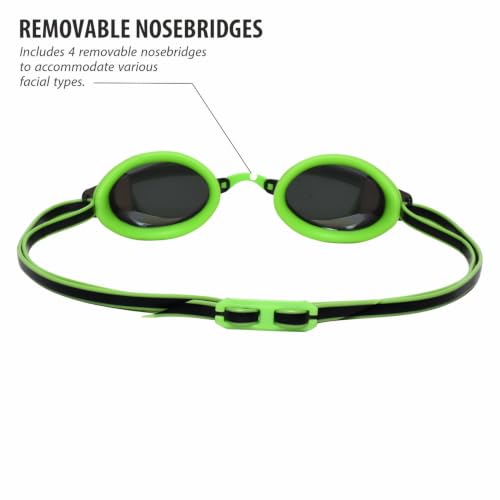 Image of TYR Adult Black Ops 140 EV Goggles - Racing Performance Swim Goggles