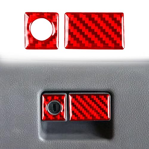 Accesorios para Auto Fibra Carbono 2 Piezas miniatura 4
