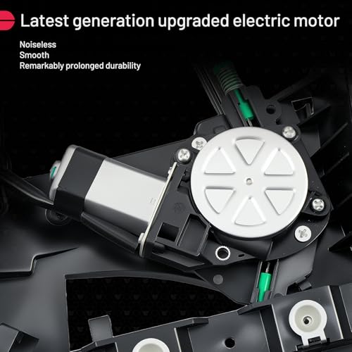 Image of BDFHYK 741-178 Power Window Regulator with Motor Front Left Compatible with Ford Expedition 2003-2006, Compatible with Lincoln Navigator 2003-2006