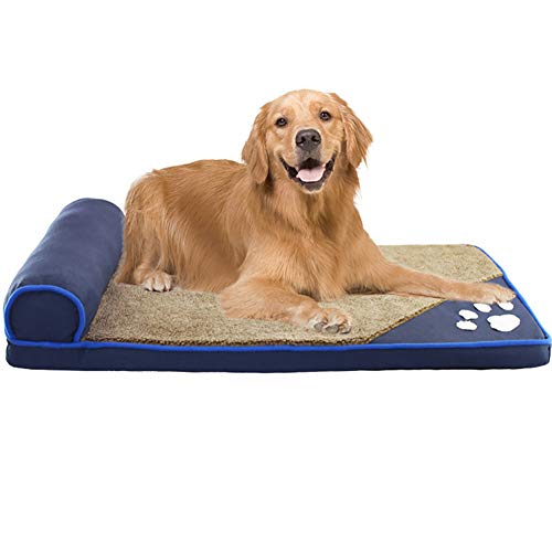 Tolyneil Cama para Mascotas, sofá, Cama para Mascotas, Invierno cálido, cojín para Perros y Gatos Cover