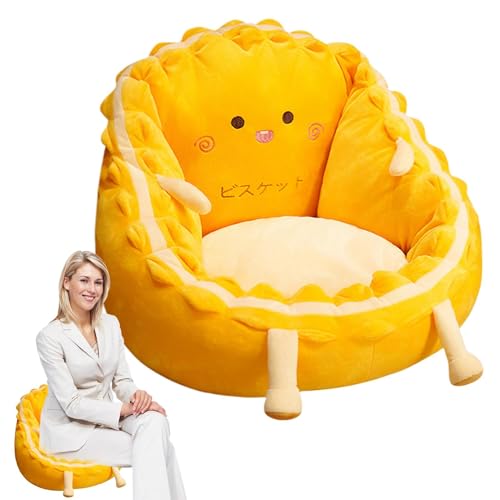 Chaise de sol avec soutien pour la posture et dossier œuf - 2