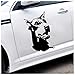 Pegatinas Decoracion Coche Doberman Animal Car Decoration Window Stickers Classic Fashion Motorcycle Car Sticker