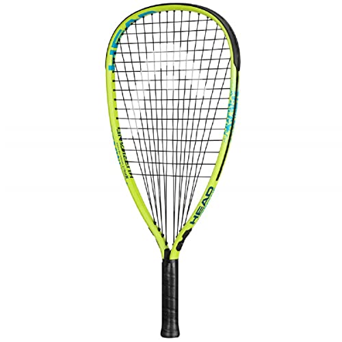 HEAD MX Hurricane Pack - Beginners Pre-Strung Racquetball Racket Set w/Goggles & Two Balls